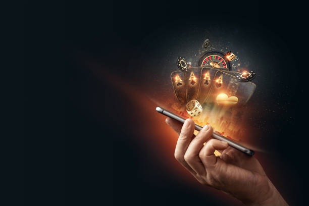 Blueprint Gaming slot interface on idr777 apk showing game lobby and active reels